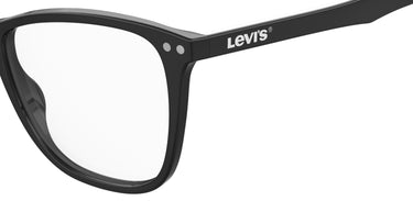 Premium Women Levi's Model Eyeglasses: LV 5018 - Black- SpecSMART Eye Clinic (Zoom View)
